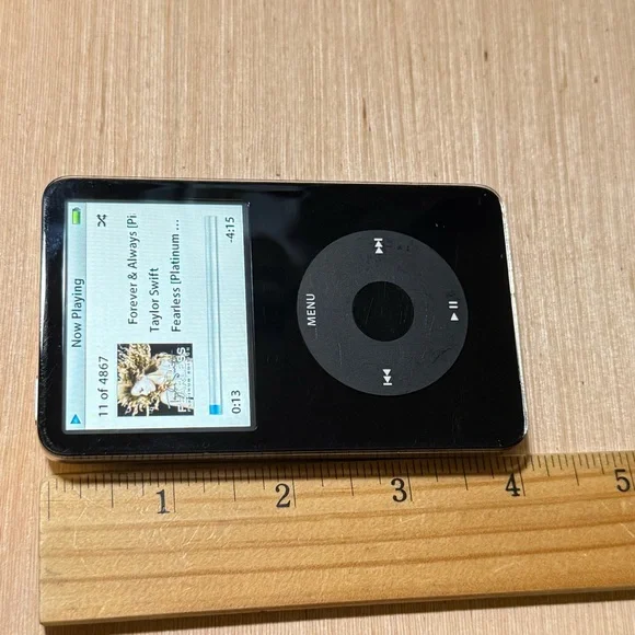 iPod Model:A1136 5thGen 80GB Blk Tested Good w/7233 Songs Good Battery Read Info - Picture 16 of 16